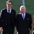 Ryan Reynolds Meets King Charles III, Camilla at Wrexham Soccer Club