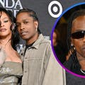 Why Fans Believe A$AP Rocky Is Dissing Rihanna's Ex Travis Scott