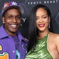 Pregnant Rihanna Shows Off Bump In Two-Piece at Dinner With A$AP Rocky