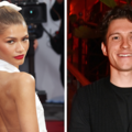 Zendaya Arrives to See Boyfriend Tom Holland's 'Romeo & Juliet' Show