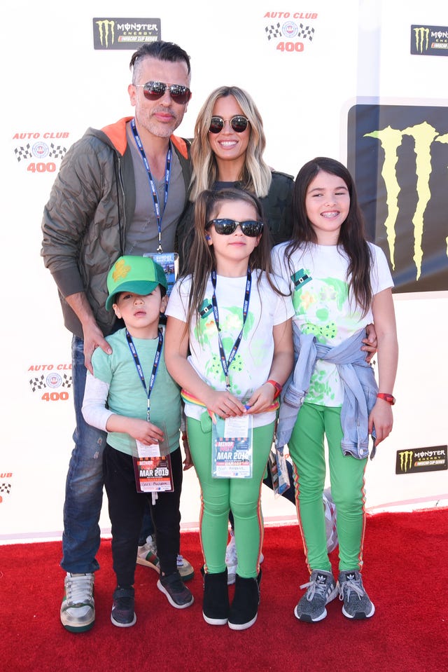 Teddi Mellencamp at nascar race