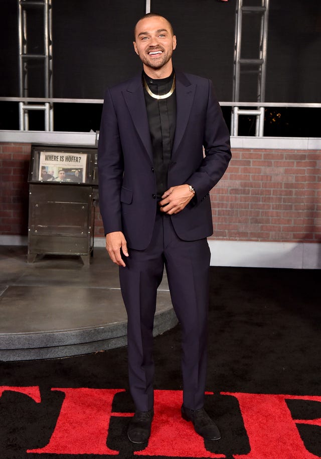 Jesse Williams at the irishman premiere