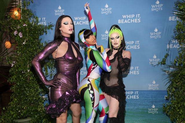 Violet Chachki, Cardi B, and Gottmik
