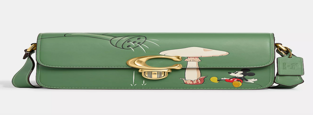 Disney X Coach Studio Shoulder Bag With Mickey Mouse And Watering Can