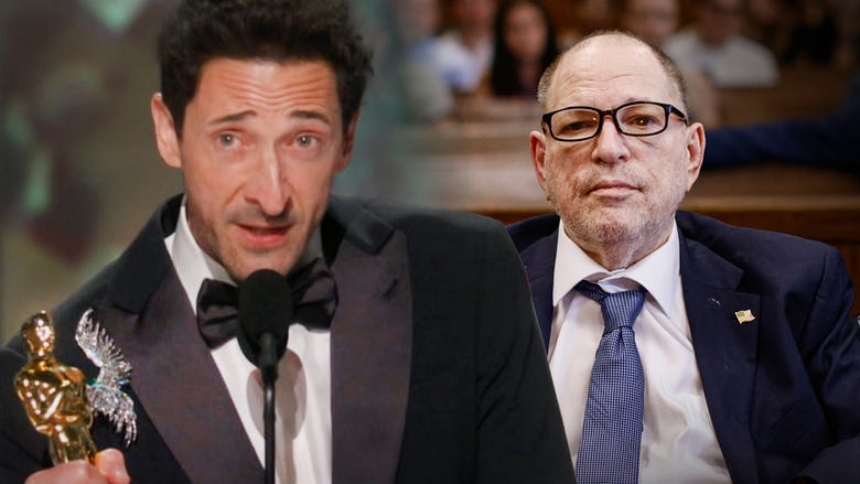 Harvey Weinstein Responds to Adrien Brody's Oscar Speech Referencing His Kids