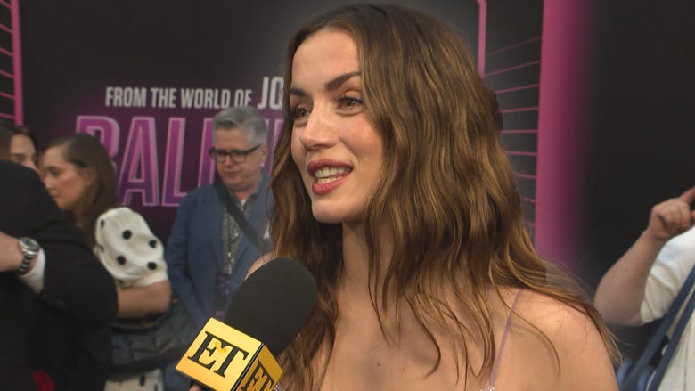 Ana De Armas on Reuniting With a 'Very Supportive' Keanu Reeves in 'Ballerina' (Exclusive)